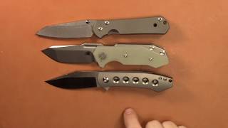 Hinderer Knives HalfTrack TriWay SpantoUSA Made Blade Exclusive [upl. by Evad]