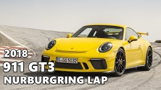 2018 Porsche 911 GT3 Nurburgring Record Onboard Lap [upl. by Freytag]