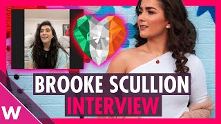 Brooke Scullion  quotThats Richquot INTERVIEW  Eurosong 2022 Ireland [upl. by Burck]