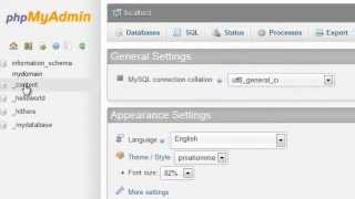 Exporting MySQL databases and tables using phpMyAdmin [upl. by Yauqram]