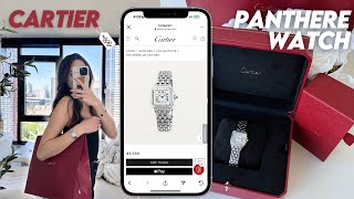 Cartier Panthère Watch  Honest Unboxing Review First Impressions Pros  Cons HOW TO WEAR [upl. by Auka63]