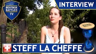 Steff la Cheffe from Switzerland  Interview  Beatbox Battle TV [upl. by Foulk]