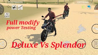 Deluxe vs Splendor indiantractordriving3d gaming games gameplay viralvideo india [upl. by Milo]