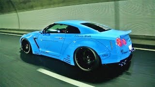 Modified Nissan GTR w Armytrix Exhaust Epic Sounds [upl. by Kath715]