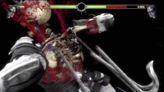 Mortal Kombat 9  All Character XRay Moves HD [upl. by Akenot]