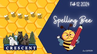 Crescent Spelling Bee [upl. by Welcome]