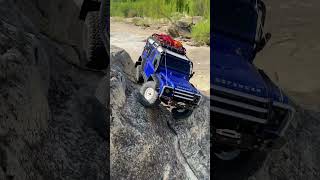 Trx4 defender scaled out trx4defender offroad fyp shortvideos rc RcKrawler101 [upl. by Kasey]