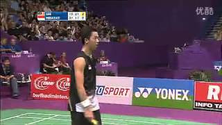 2010 World Championships MS QF Taufik Hidayat INA VS Lee Chong Wei MAS [upl. by Karab]