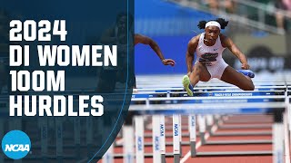 Womens 100m hurdles final  2024 NCAA outdoor track and field championships [upl. by Noraed]