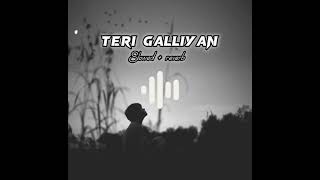 Teri galiyan lofi song slow mo lofimusic [upl. by Arakawa410]