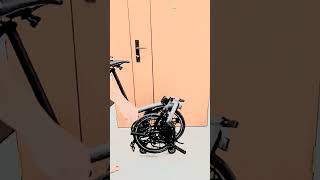 qrack wif muqzi ez wheelsqrack ezwheels muqzi brompton brompnot trifold foldie [upl. by Croner]