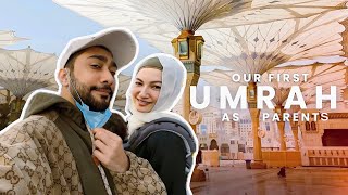 OUR FIRST UMRAH AS PARENTS  VLOG  ZAID DARBAR [upl. by Yatnuhs]