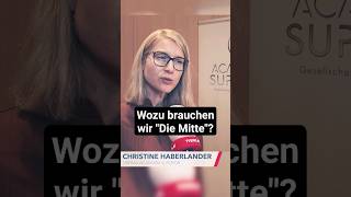 Christine Haberlander Es braucht ein Miteinander in der Mitte [upl. by Hayashi]