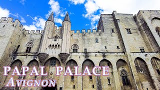 Avignon Papal Palace and Avignon Cathedral [upl. by Eisak969]