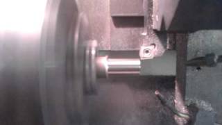 Boxford TCL 240 CNC Lathe Making Brass Part [upl. by Telfore]