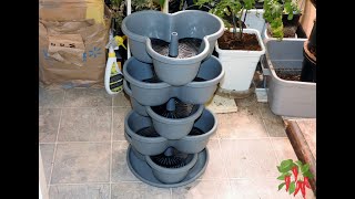 VIVOSUN 5 TIER STACKABLE PLANTER UNBOXING [upl. by Enyr766]