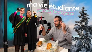 Tempête de neige photos de finissants duniversité amp brie fondant💫  Vlogmas 3 [upl. by Nicholas]