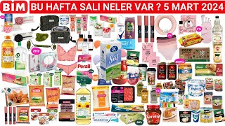 BU SALI NELER VAR   BİM AKTÜEL  5 MART 2024 KATALOĞU  BİM İNDİRİMLERİ  BİM KAMPANYALARI [upl. by Nortad286]