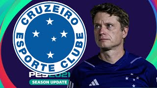 O CRUZEIRO DE FERNANDO SEABRA NO PES 2021  eFootball PES 2021 [upl. by Eelarac]