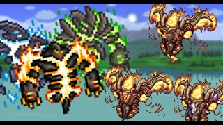 Terraria Primordials Vs Profaned Guardians Tmodloader 144 Smash Bros Boss Fight [upl. by Aynor615]