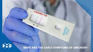 What are the early symptoms of Omicron variant of COVID19 Heres what one doctor has seen [upl. by Tenom834]