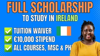 Ireland is calling Full scholarship to study Master and PhD in Ireland for international students [upl. by Lody]