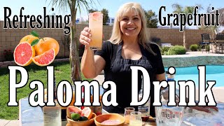 PALOMA DRINK RECIPE  Nana’s 🏡 [upl. by Hsaniva]