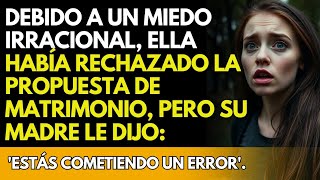 Acaba de rechazar la propuesta de matrimonio pero su madre dijo Estás cometiendo un error [upl. by Mildrid319]