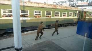 Inside North Korea by an American Tourist  Part 1 of 4 HD TRAIN PORTION [upl. by Yadsnil677]