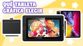 QUÉ TABLETA GRÁFICA COMPRAR  tipos de tabletas gráficas para dibujar Wacom XPPen HuioniPad pro [upl. by Terena704]