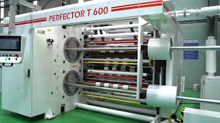 Automated by BampR  Kalpvrux Converting Products Pvt Ltd Slitter Rewinder Machine Perfector T 600 [upl. by Delly145]