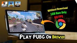 How to Play PUBGBGMI In Any Browser Without Emulator 🔥 [upl. by Emorej914]