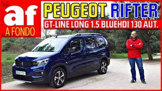 Peugeot Rifter Long  Review y prueba [upl. by Omoj]