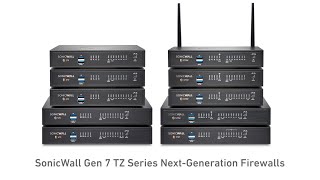 Secure Your Tomorrow with SonicWall Gen 7 TZ Series Firewalls [upl. by Evot]