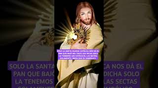 LA IGLESIA PRIMITIVA CREÍA QUE LA SANTA EUCARISTÍA ERA LA CARNE REAL DE JESÚS viral jesus amor [upl. by Enilrad]