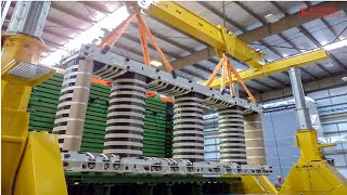 Manufacturing A Unique 1100KV Transformer  Transporting Incredible Transformer Weighing 900 TONS [upl. by Luther]