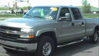 2002 CHEVROLET Silverado 2500HD LS Crew cab 4dr 4x4 66 Duramax Diesel [upl. by Haon198]