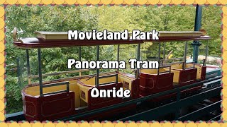 Movieland Park  Panorama Tram  Onride [upl. by Koren]