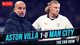 THE FAN VIEW LIVE ASTON VILLA 10 MAN CITY [upl. by Nonaihr]