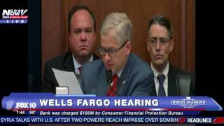 FNN Wells Fargo CEO John Stumpf GRILLED by Congress  House Financial Services Committee Hearing [upl. by Mulloy]