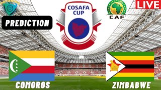 Comoros vs Zimbabwe 2024 COSAFA Cup Football Match Preview [upl. by Liagaba194]