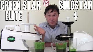 Best Juicer for Leafy Greens Green Star Elite vs Solostar 4 Comparison [upl. by Morril]