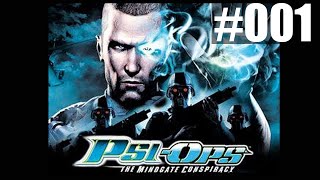 001 Lets Play PsiOps The Mindgate Conspiracy If Riddick had mind powers [upl. by Henka]