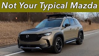 2024 Mazda CX50 25 Turbo Meridian Edition Review [upl. by Salohcim648]