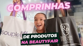 COMPRAS DE PRODUTOS PARA O MEU SALÃO NA BEAUTYFAIR [upl. by Lehsreh]