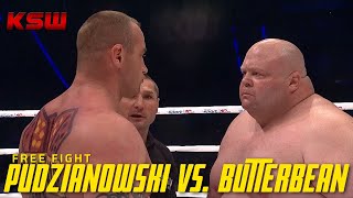 Free Fight Mariusz Pudzianowski vs Butterbean  KSW 64 [upl. by Lowell895]