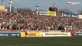 Górnik Zabrze  Cracovia Kraków 03042011 [upl. by Cobb]