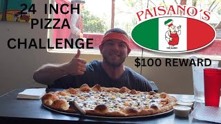 24 INCH 3 TOPPING PIZZA 100 CASH REWARD [upl. by Collyer]