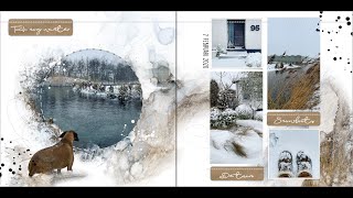 47 Winterse scrapbookpagina [upl. by Estelle857]