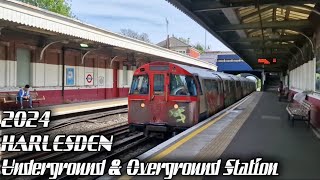 HARLESDEN Underground amp Overground Station 2024 [upl. by Mairhpe938]